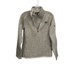 Patagonia Gray Quarter-Zip Sweatshirt